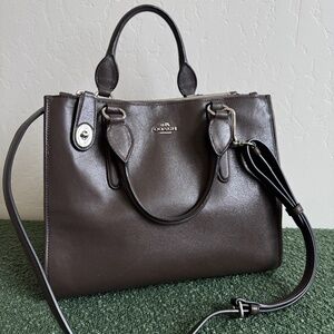 Coach Crosby Carryall BROWN